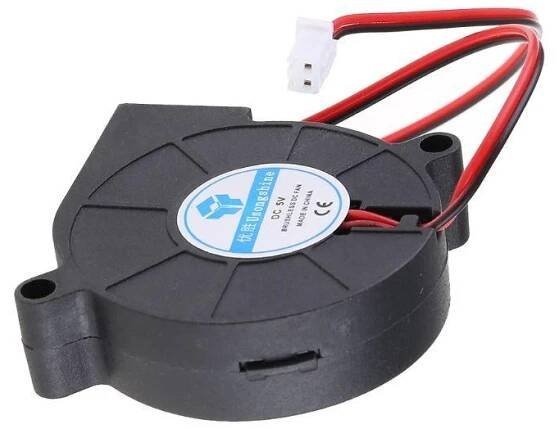 5V Ventilátor radiální 4020 (Blower, turbo)