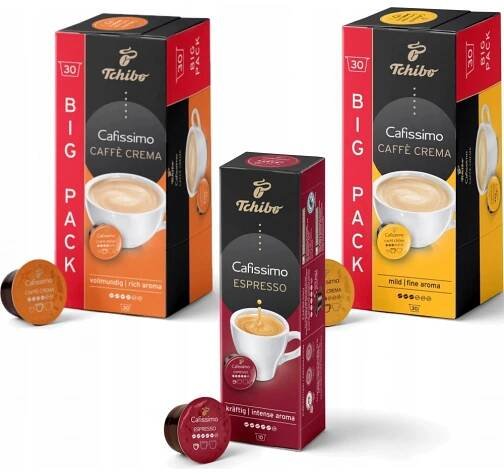 Tchibo Cafissimo MORNING MIX Sada 70 ks od 515 Kč - Heureka.cz