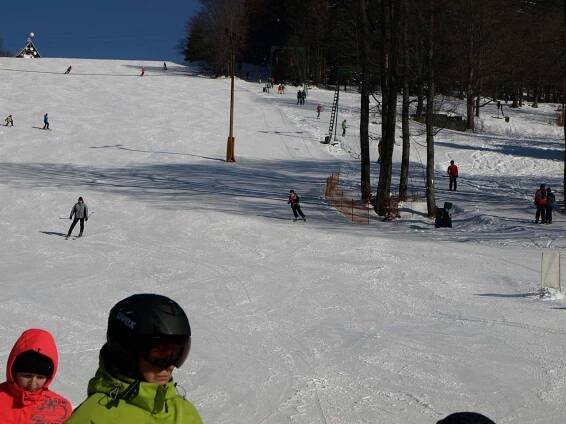 Ski areál Severák - sjezdovka JIH - Janov nad Nisou - Hrabětice - foto 10