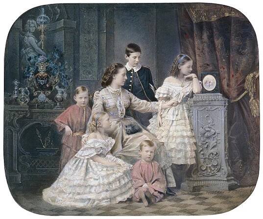 Soubor:Alexandra Iosifovna and her children.jpg – Wikipedie