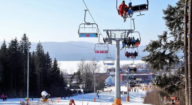 Skiareál Lipno