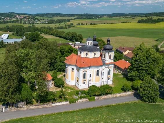 Nicov u Plánice, kostel Narození Panny Marie z nebe | Šumava Net.CZ