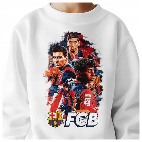 DETSKÁ MIKINA YAMAL MESSI FC BARCELONA 104 MLÁDEŽNÍCKE VZORY DARČEK Veľkosť 104
