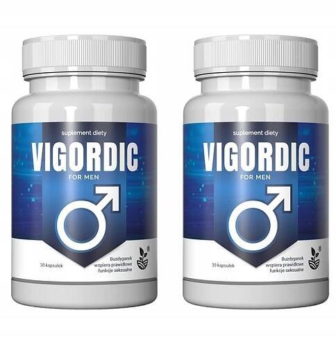 2x Vigordic : Extrakt z Kotvičníku, Sabalové palmy, L-arginin a další