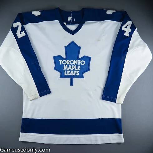Norman-Aubin-Toronto-Maple-Leafs-Game-Used-Jersey