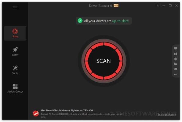Driver Easy Home Screen