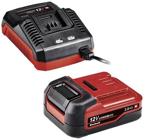 Einhell TE-CD 12/1 3X-Li (1x2,0 Ah) aku vrtací šroubovák, 12 V, 2000 mAh Li-Ion akumulátor, vč. nabíječky, 4513595 : Půhy.cz