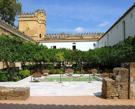 Jardins Alcazar in Cordoba