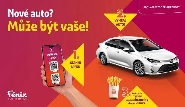 Vyhraj auto a další super ceny s NC Fénix!