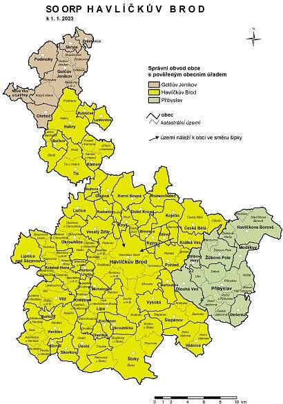 ORP Havlíčkův Brod | Kraj Vysočina