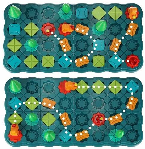 Creative Corner Puzzle desková hra bludiště překážková dráha 56 el.