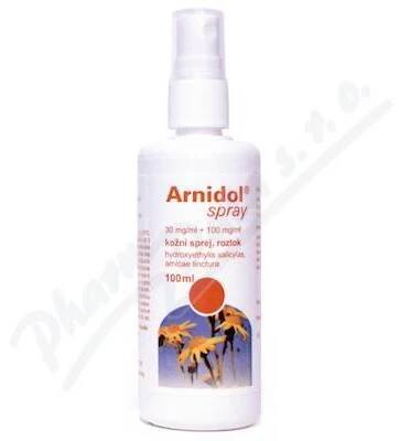 Arnidol spray 30+100mg/ml drm.spr.sol.100ml