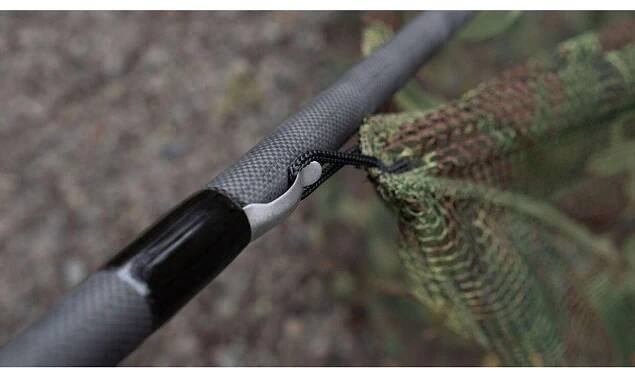 Wychwood Kaprový podběrák Epic Tactical 42“ Landing Net and 6ft/180cm 2pc Handle with Net Float | Doctor Fishing - Rybářské