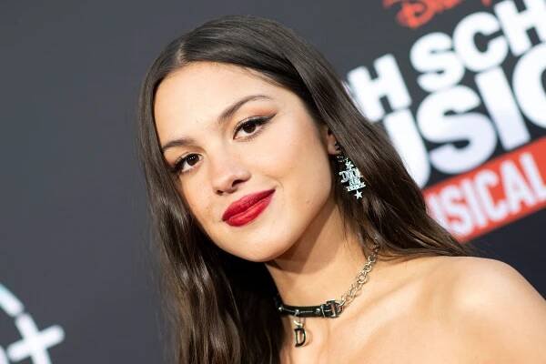 Olivia Rodrigo Wore a Lacy Black Negligee for a Night on the Town—See Pics
