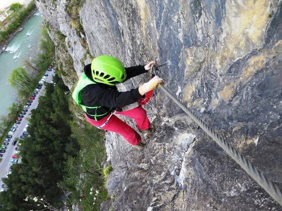 Galugg-Klettersteig bei Zams
