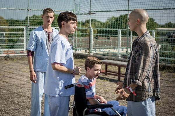 Club der roten Bänder - Versprechen - Z filmu - Damian Hardung, Ivo Kortlang, Nick Julius Schuck, Tim Oliver Schultz