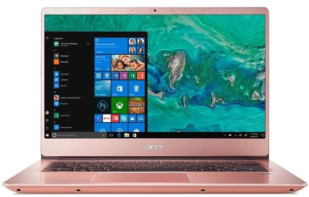 Acer Swift 1 Sakura Pink - Techarena.cz 