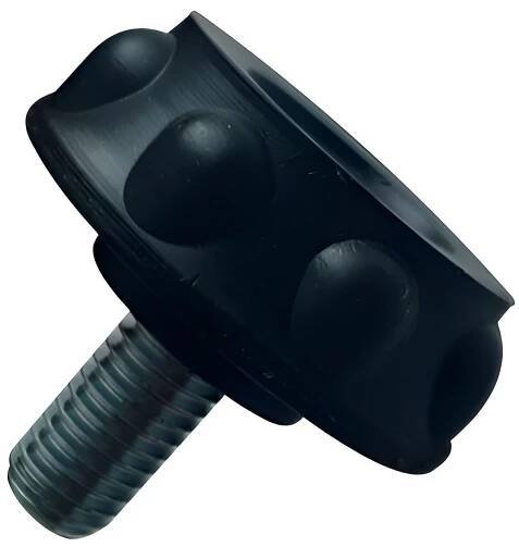Metrický šroub s plastovou hlavou válcová hlava; M8 × 40 mm; ocel, polypropylen; 1 ks