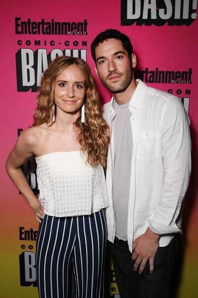 Meaghan Oppenheimer and Tom Ellis