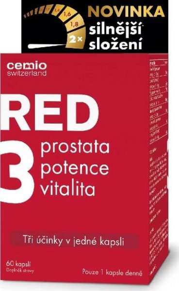 Green Swan Pharmaceuticals Cemio RED3 silnější
