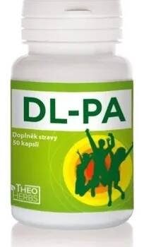 Doplněk stravy Theo Herbs DL-PA 50 kapslí