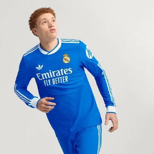 Autentický třetí dres Real Madrid s dlouhým rukávem 25/26