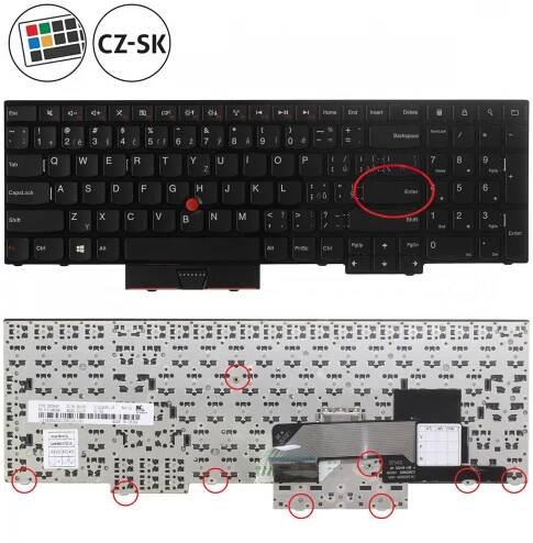 Lenovo ThinkPad Edge E530C-3366 Klávesnice pro notebook - CZ / SK