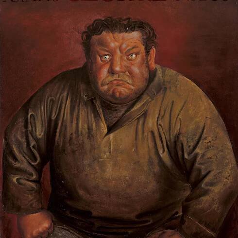 Otto Dix, Bildnis des Schauspielers Heinrich George, 1932