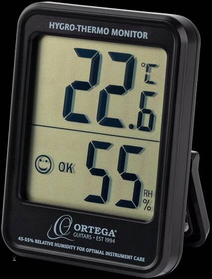 Kytary.cz - ORTEGA OHTM Teploměr, vlhkoměr