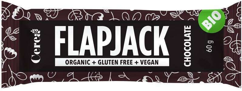 Flapjack bezlepkový čokoláda 60 g BIO CEREA