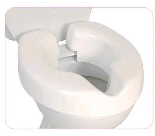 Nástavec na toaletní sedátko, bílý NRS Healthcare 8 cm