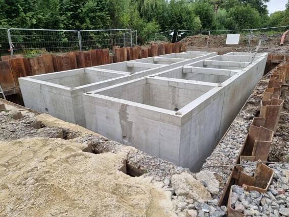 Betonové a železobetonové nádrže