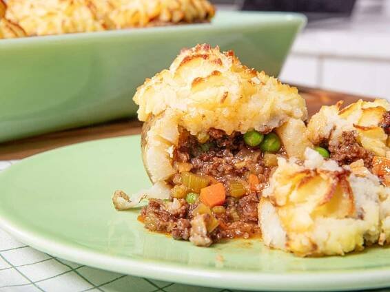 Shepherd's Pie Baked Potatoes