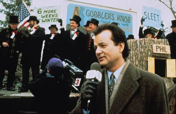 Bill Murray Groundhog Day - 1993 Director: Harold Ramis Columbia Pictures USA