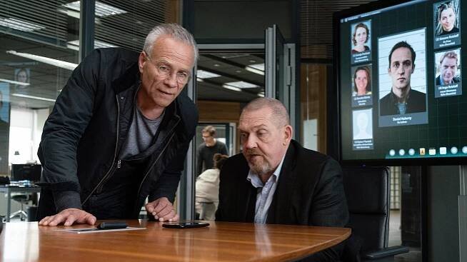 Místo činu - Hubertys Rache - Z filmu - Klaus J. Behrendt, Dietmar Bär