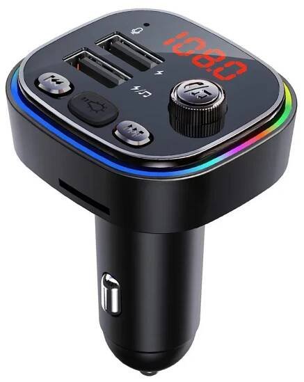 Multifunkční bluetooth transmitter, auto FM vysílač, USB nabíječka
