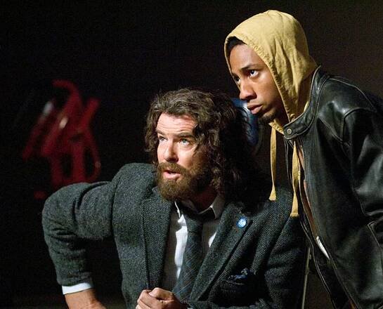 Percy Jackson: Zloděj blesku - Z filmu - Pierce Brosnan, Brandon T. Jackson