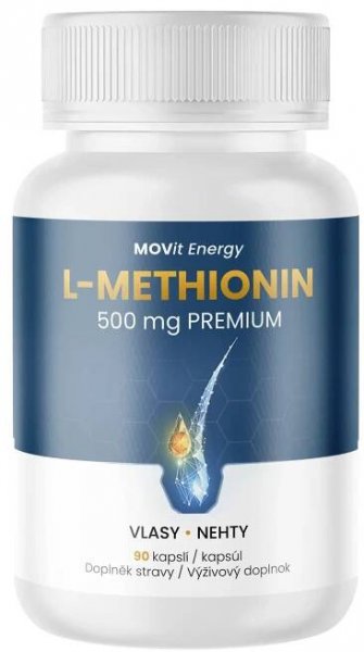 MOVit Energy Methionin PREMIUM 500 mg 90 kapslí