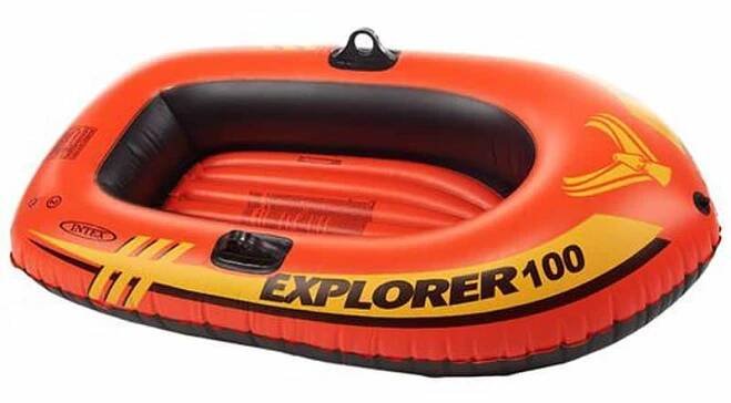 ČLUN NAFUKOVACÍ EXPLORER PRO 100 INTEX barva oranžová - červená | eFitness.cz