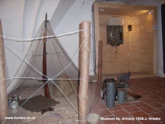 Muzeum čs. armády 1938 Jindřichův Hradec