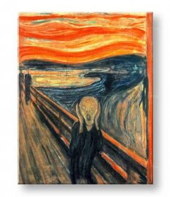 Obraz na plátně VÝKŘIK - Edvard Munch
