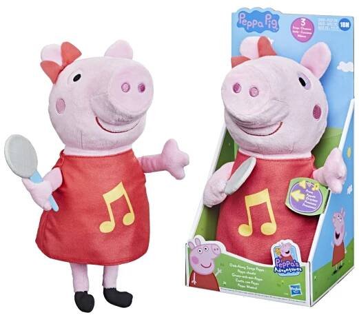 Prasátko Peppa Plyšová Peppa Zpívající a chrochtací