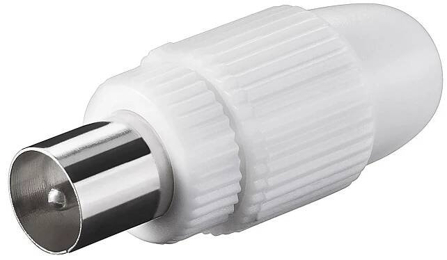 PremiumCord IEC antenní konektor přímý M 75 Ohm od 5 Kč
