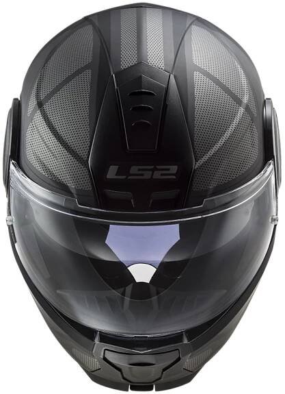 Prilba na motorku LS2 FF902 Scope Axis Čierna Titánová