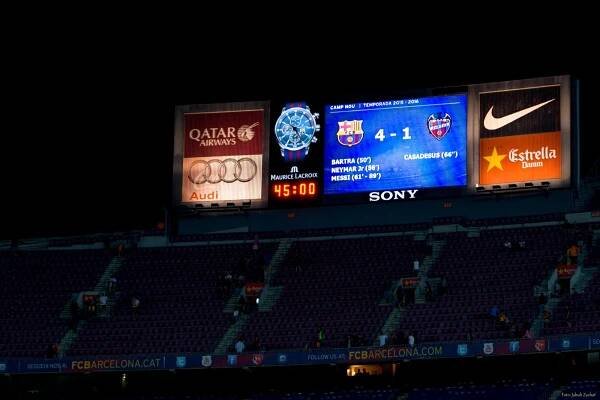 FC Barcelona vs Levante (Photo by Jakub Zachař) – Sportsen.cz