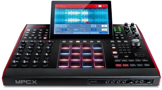 MIDI kontrolery: Akai MPC X MIDI kontroler