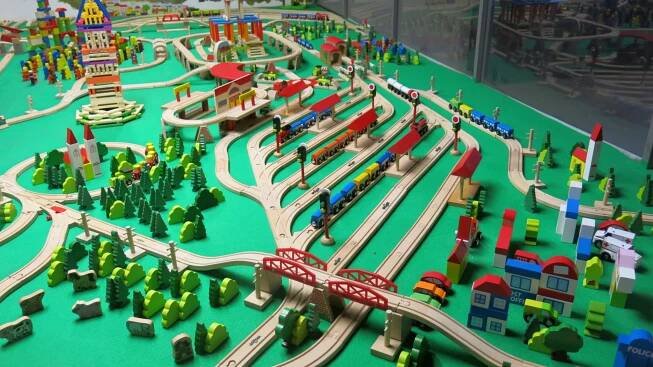 WOODYLAND hravá expozice v Království železnic