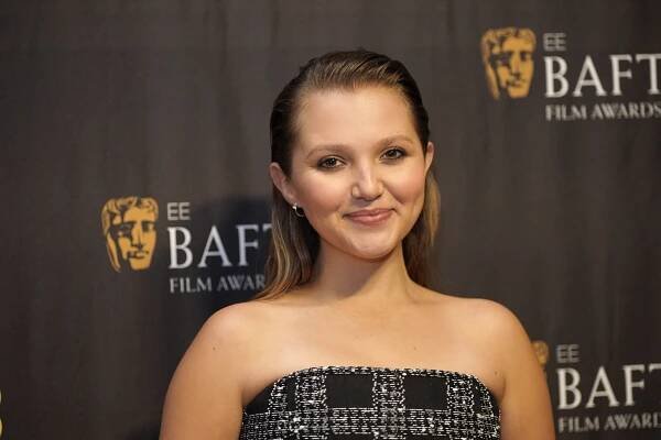 Mia McKenna-Bruce at the BAFTA EE Rising Star Award nominees announcement.