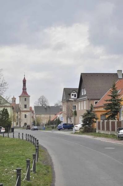 Obec Mariánské Radčice a její okolí.
