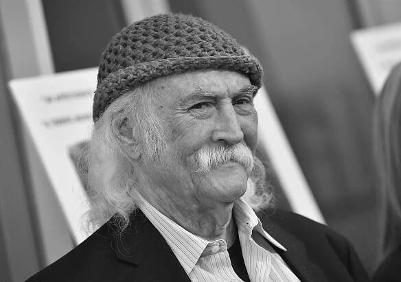 Zemřela rocková legenda David Crosby, bylo mu 81 let